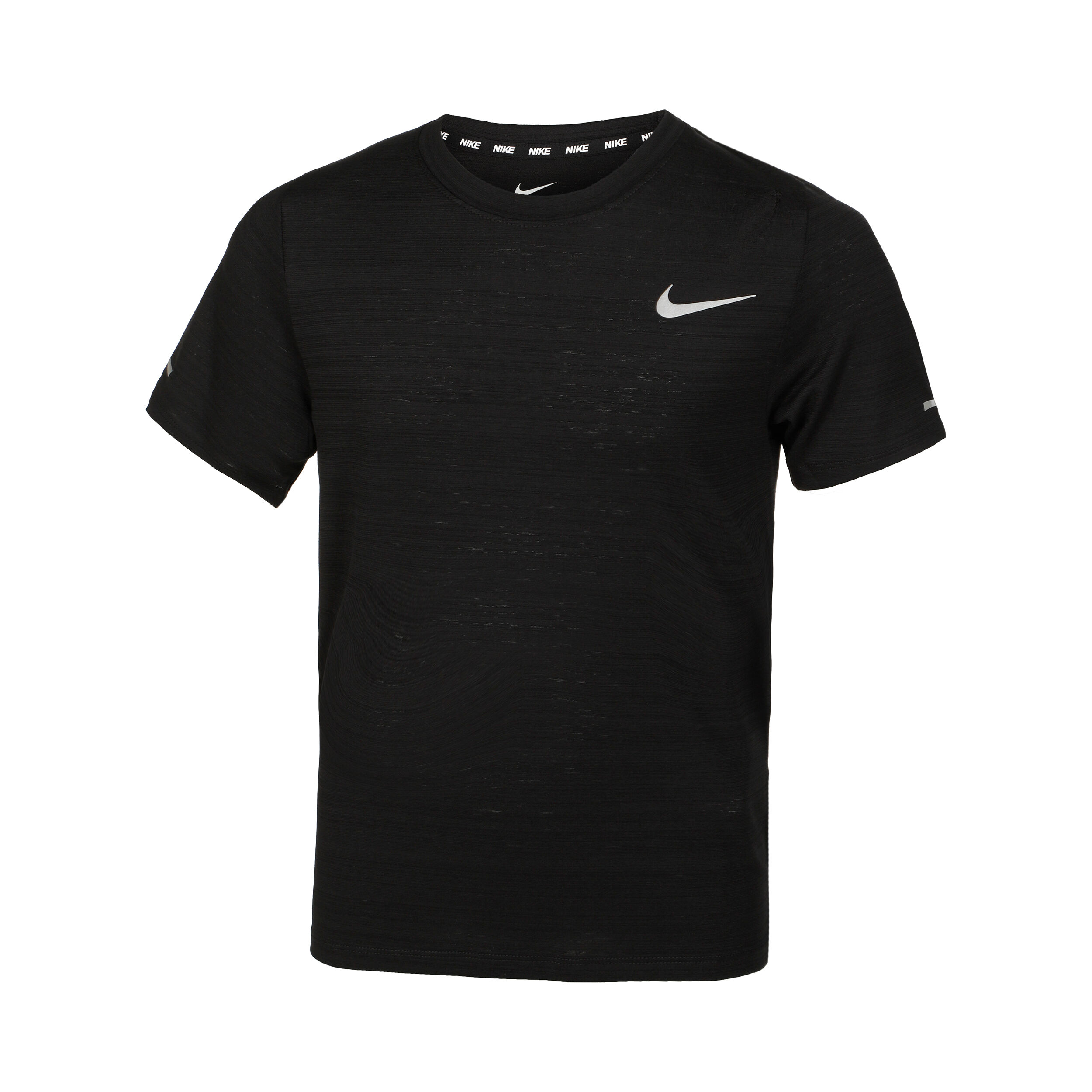 Dri Fit Miler T Shirt Boys Black