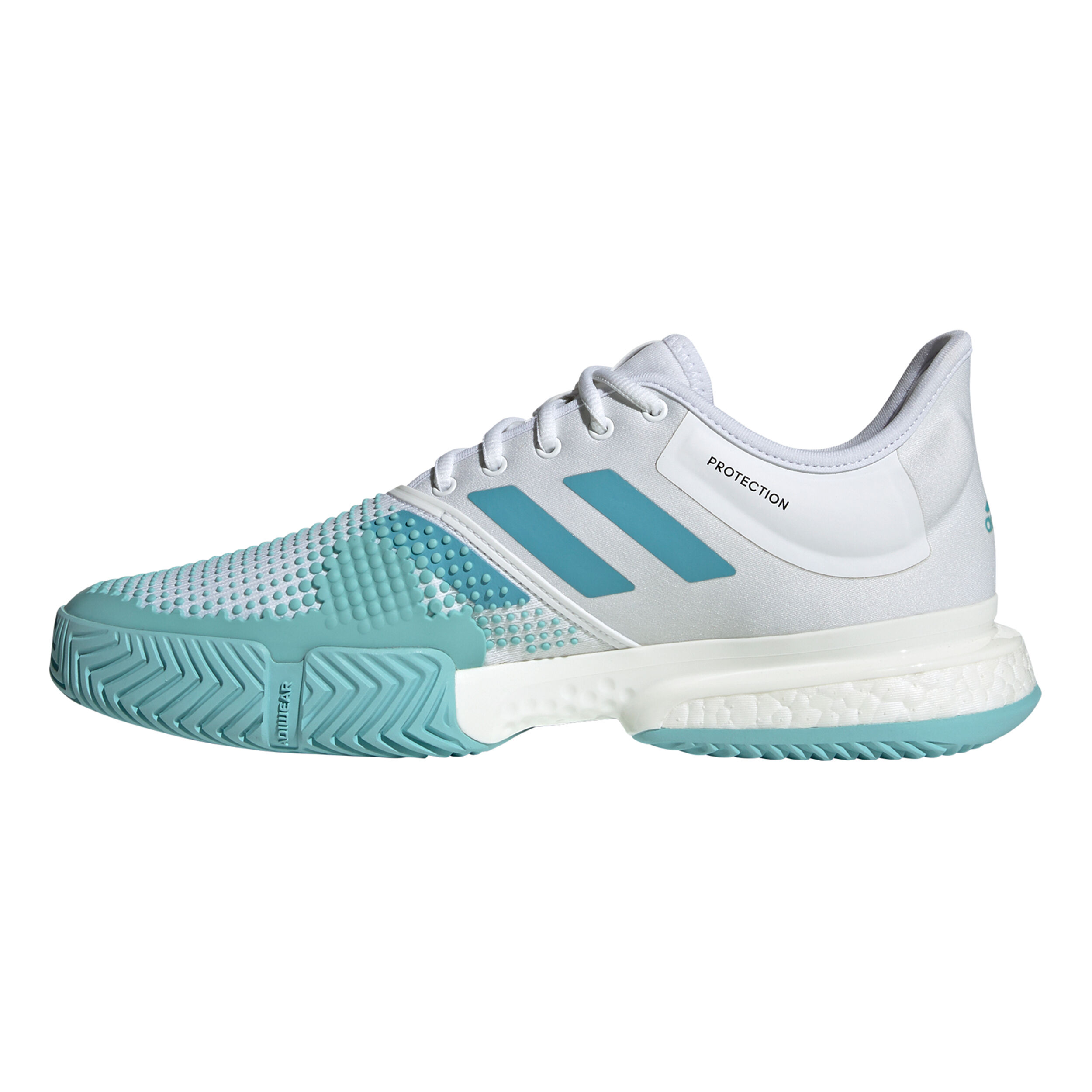 Buy adidas SoleCourt Boost X Parley All Court Shoe Men White Mint online Tennis Point UK