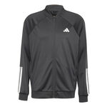 adidas Clothing adidas 3Stripes Knit Training jacket Men - black, white