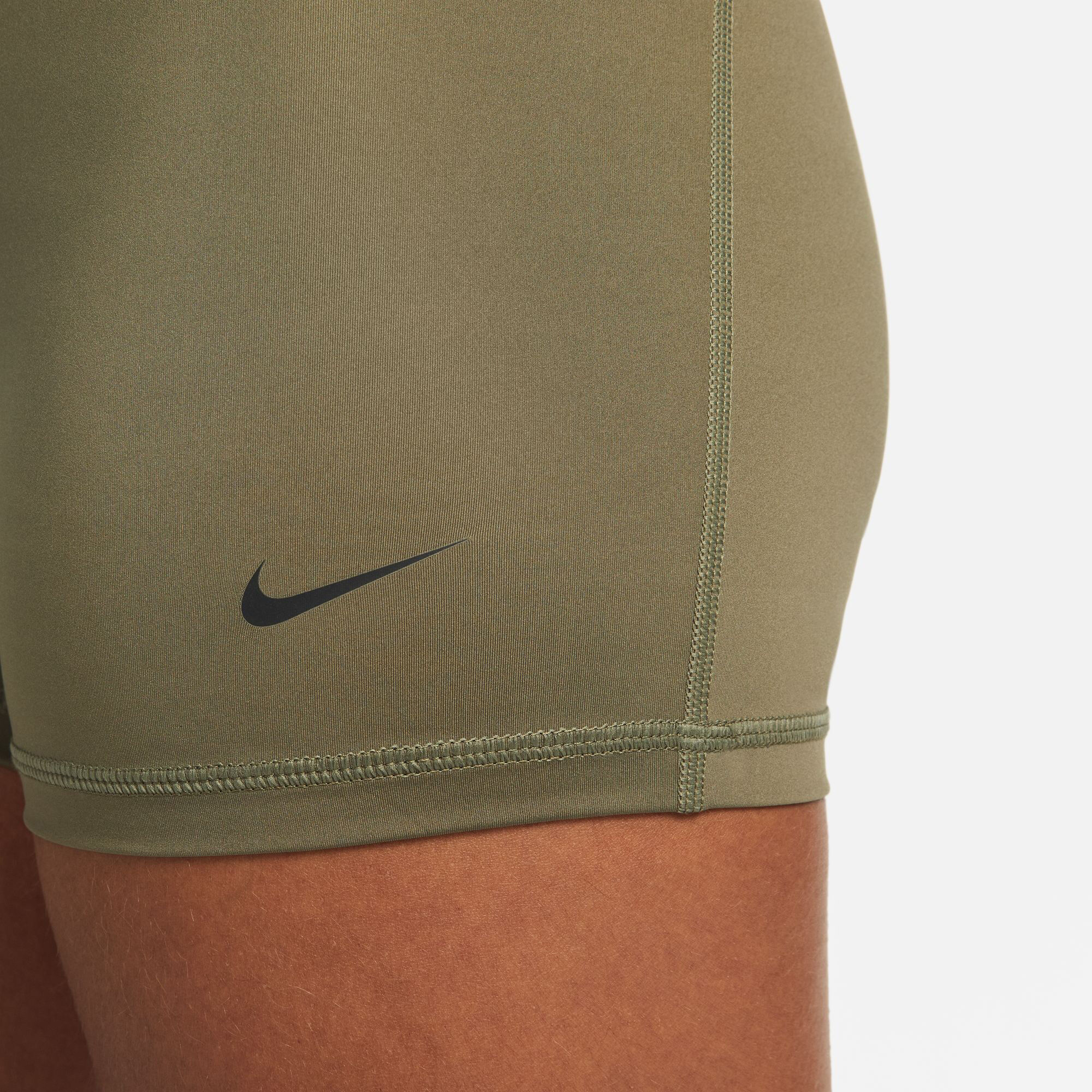 Olive green nike shorts womens sales