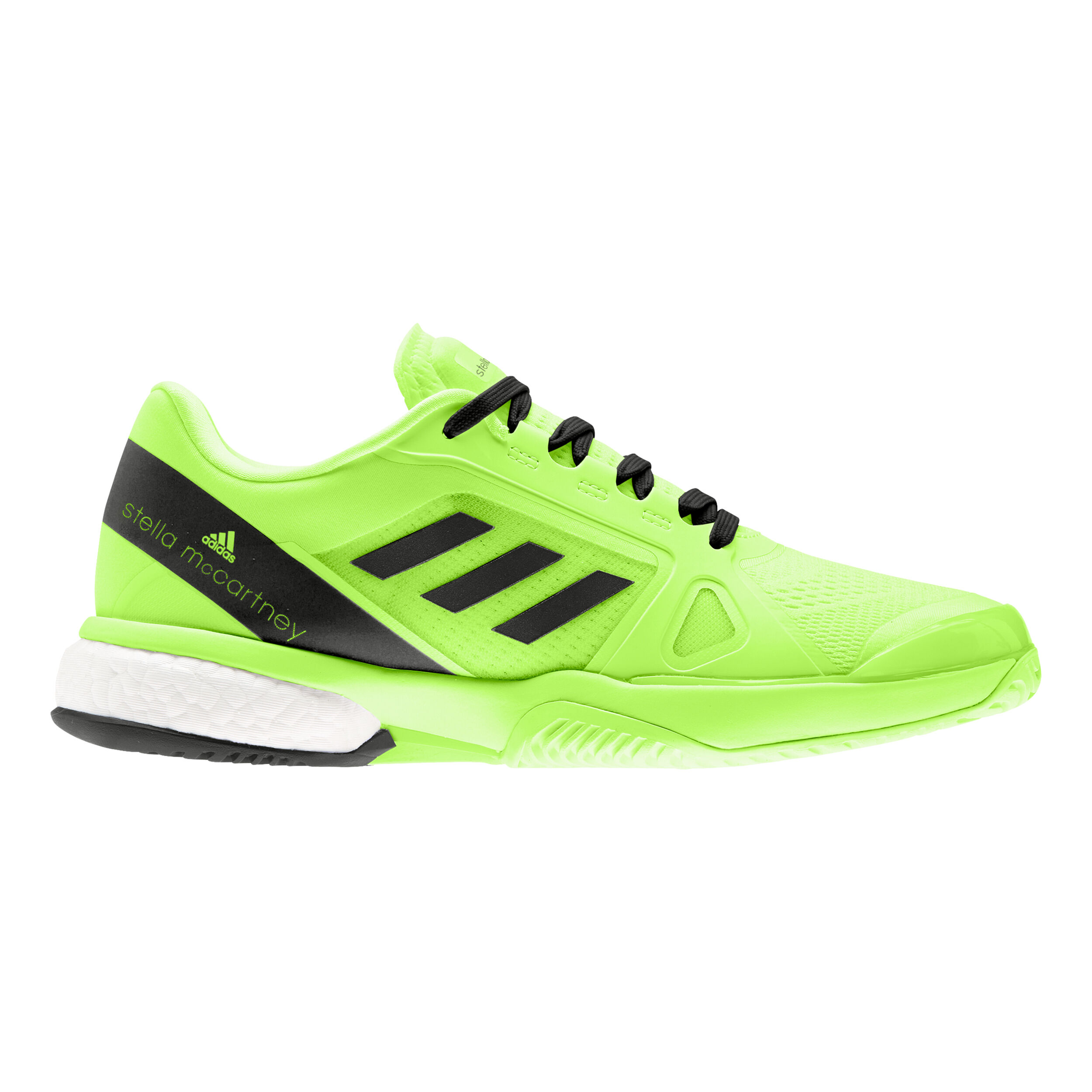 Stella Court All Court Shoe Women Neon Green Black