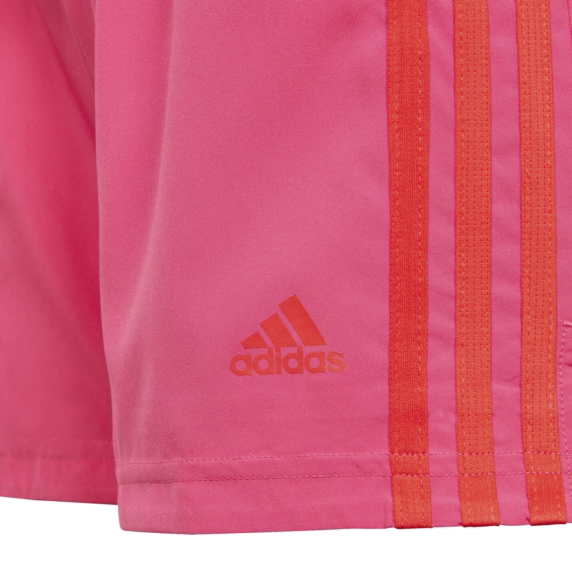 Girls pink adidas shorts cheap