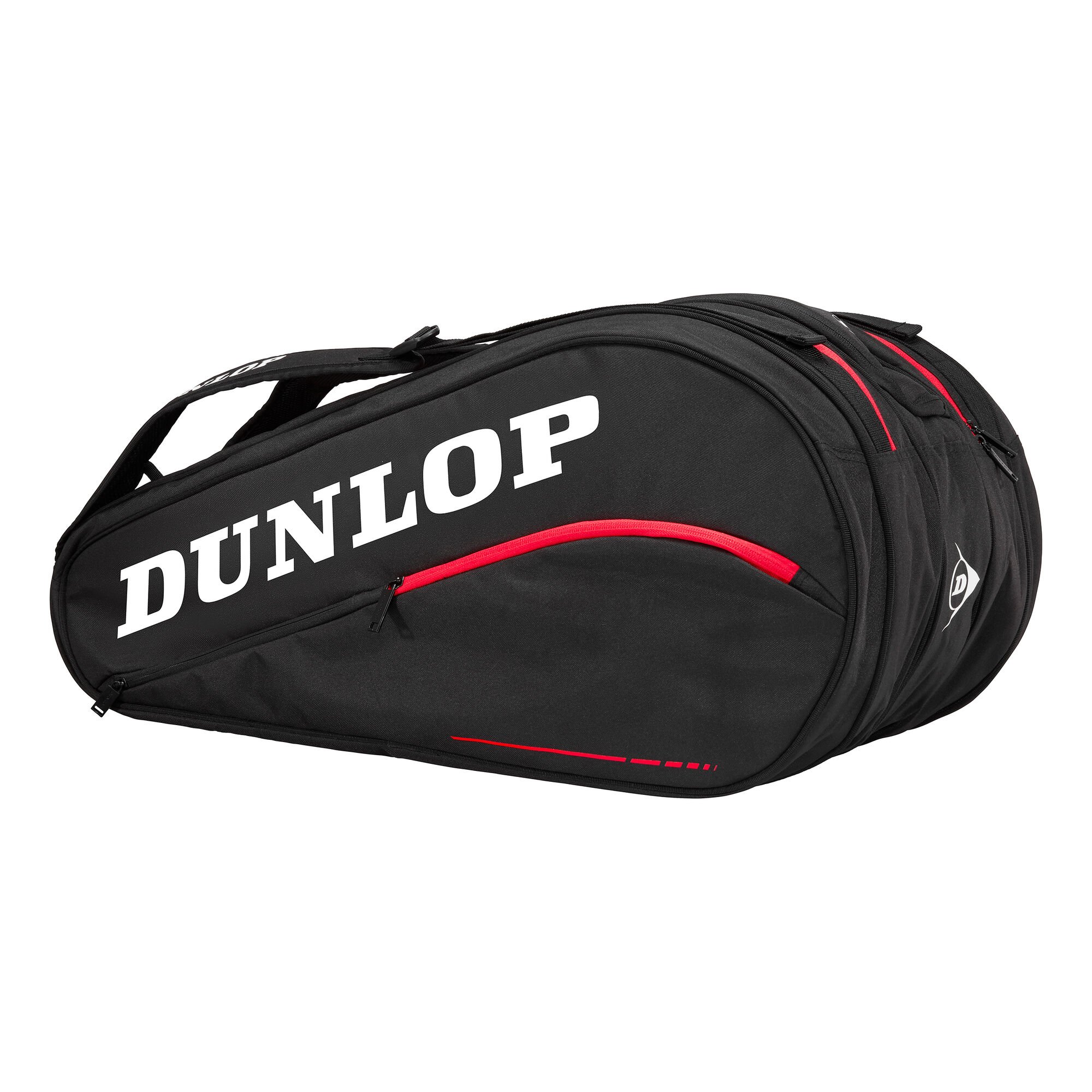 Buy Dunlop CX Team Racket Bag 12 Pack Black, Red online Tennis Point UK