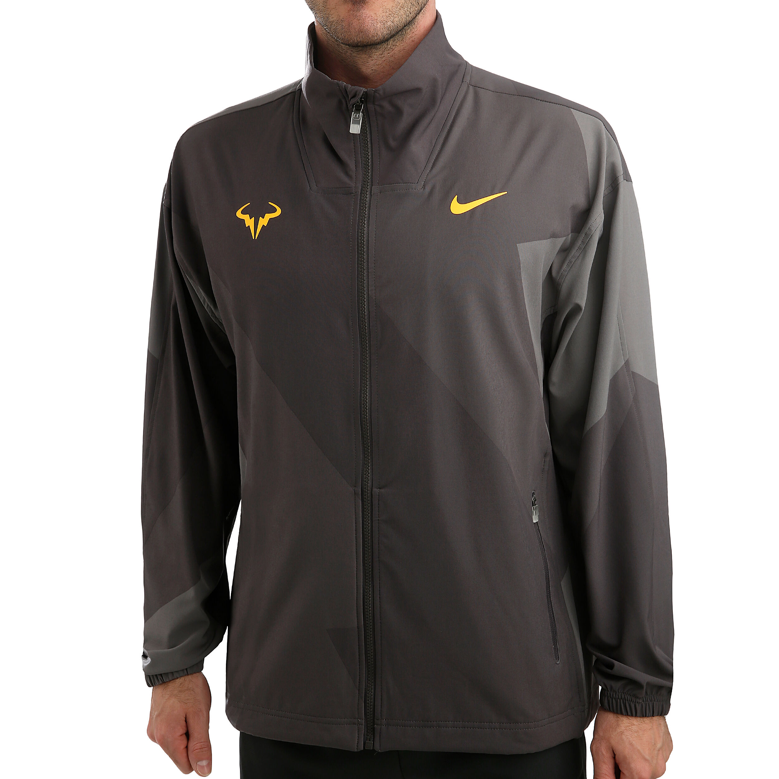 Rafael Nadal Training Jacket Men Grey Dark Grey
