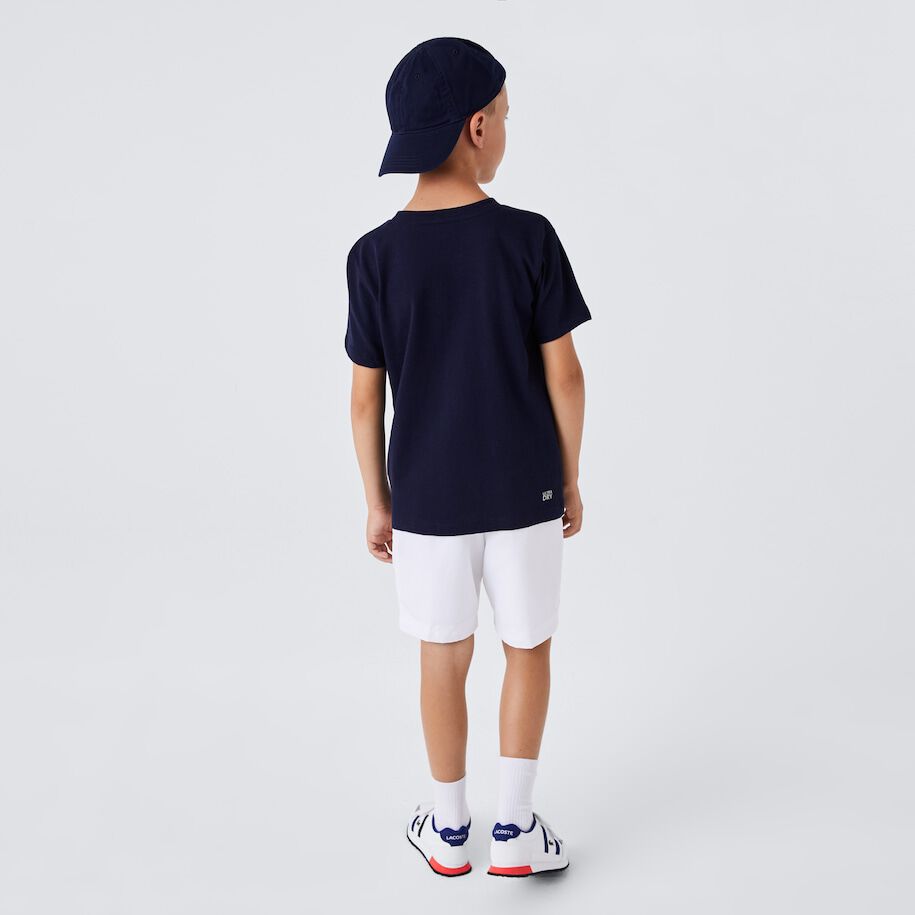 Buy Lacoste Shorts Boys White online Tennis Point UK