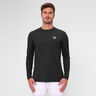 Crew Roundneck Long Sleeve Men-Black