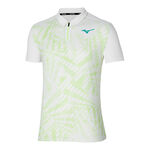 Mizuno Clothing Mizuno Mugen Shadow Polo Men - white, lime