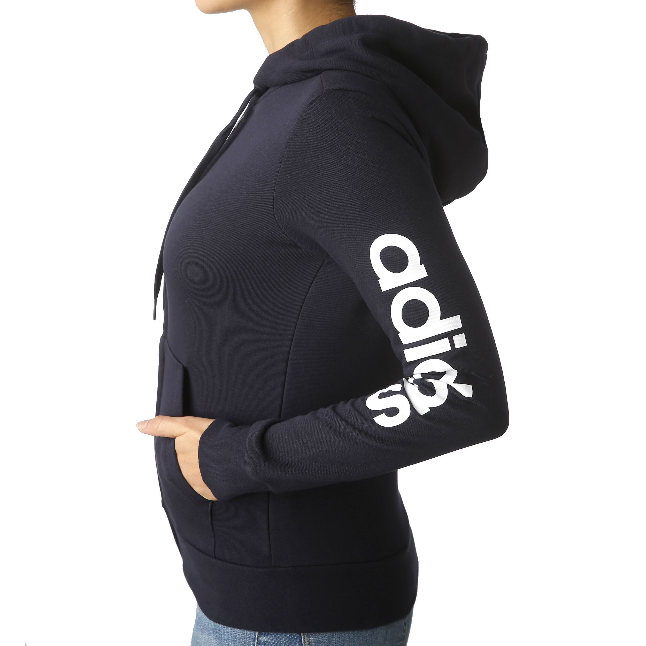 Adidas essential store linear hoodie