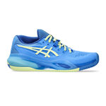 ASICS Tennis shoes ASICS Gel-Resolution X Clay Court Shoe Women-Blue,Lime