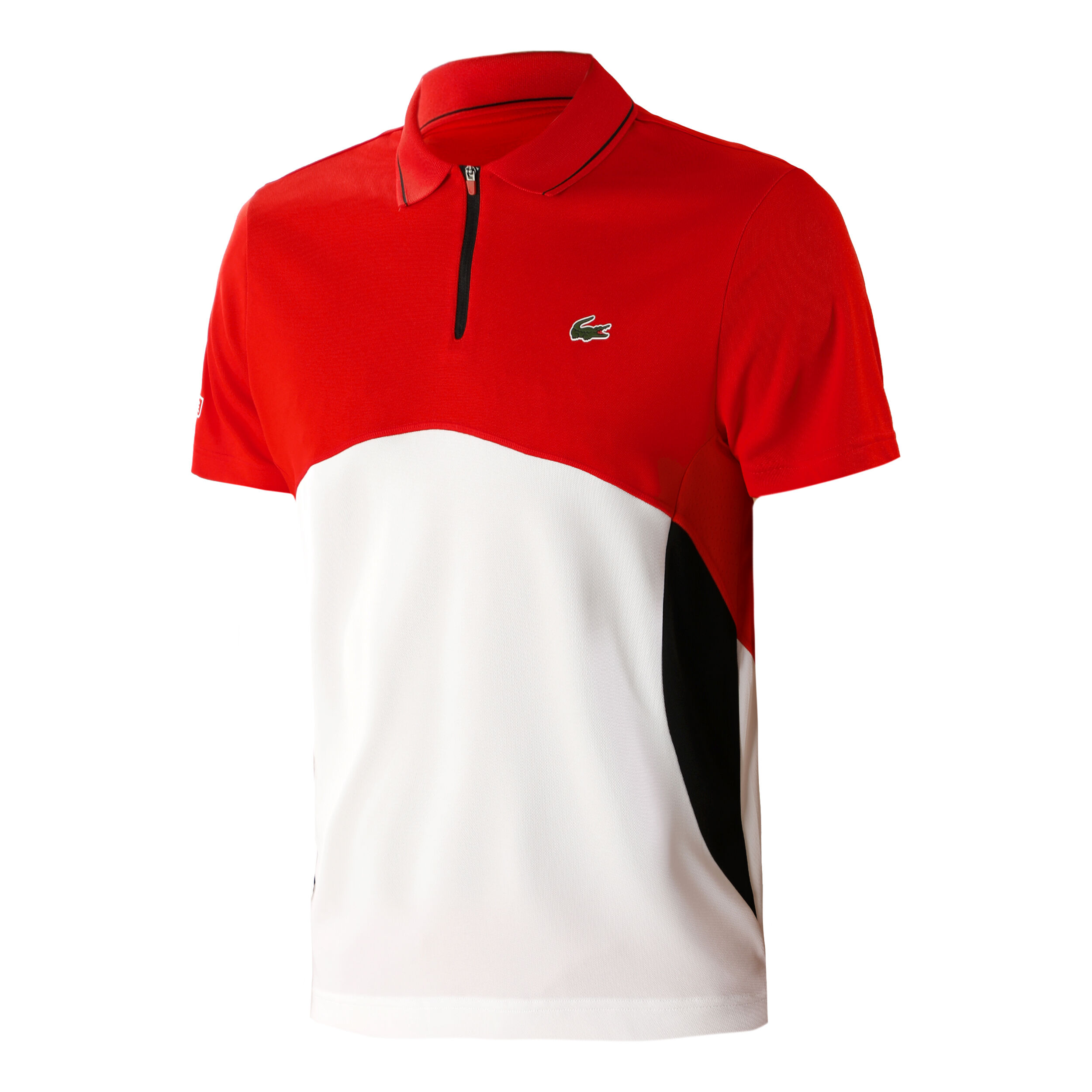 Lacoste polo outlet rouge
