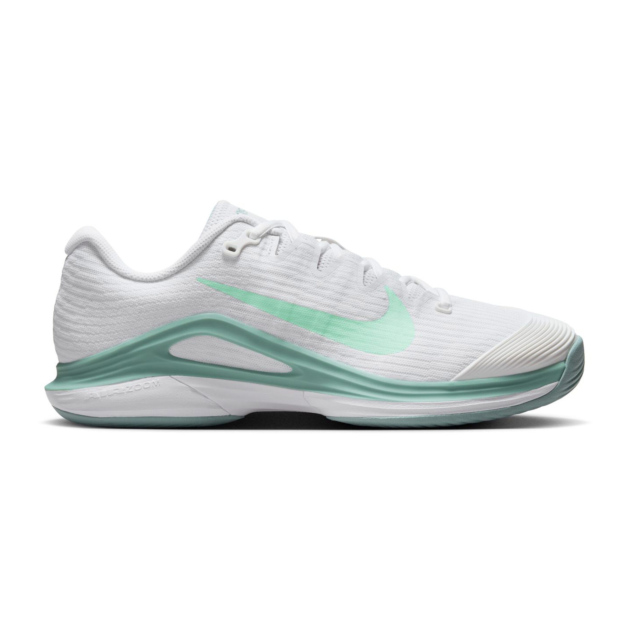 Nike Vapor 12 All Court Shoe Women White, Mint Tennis-Point