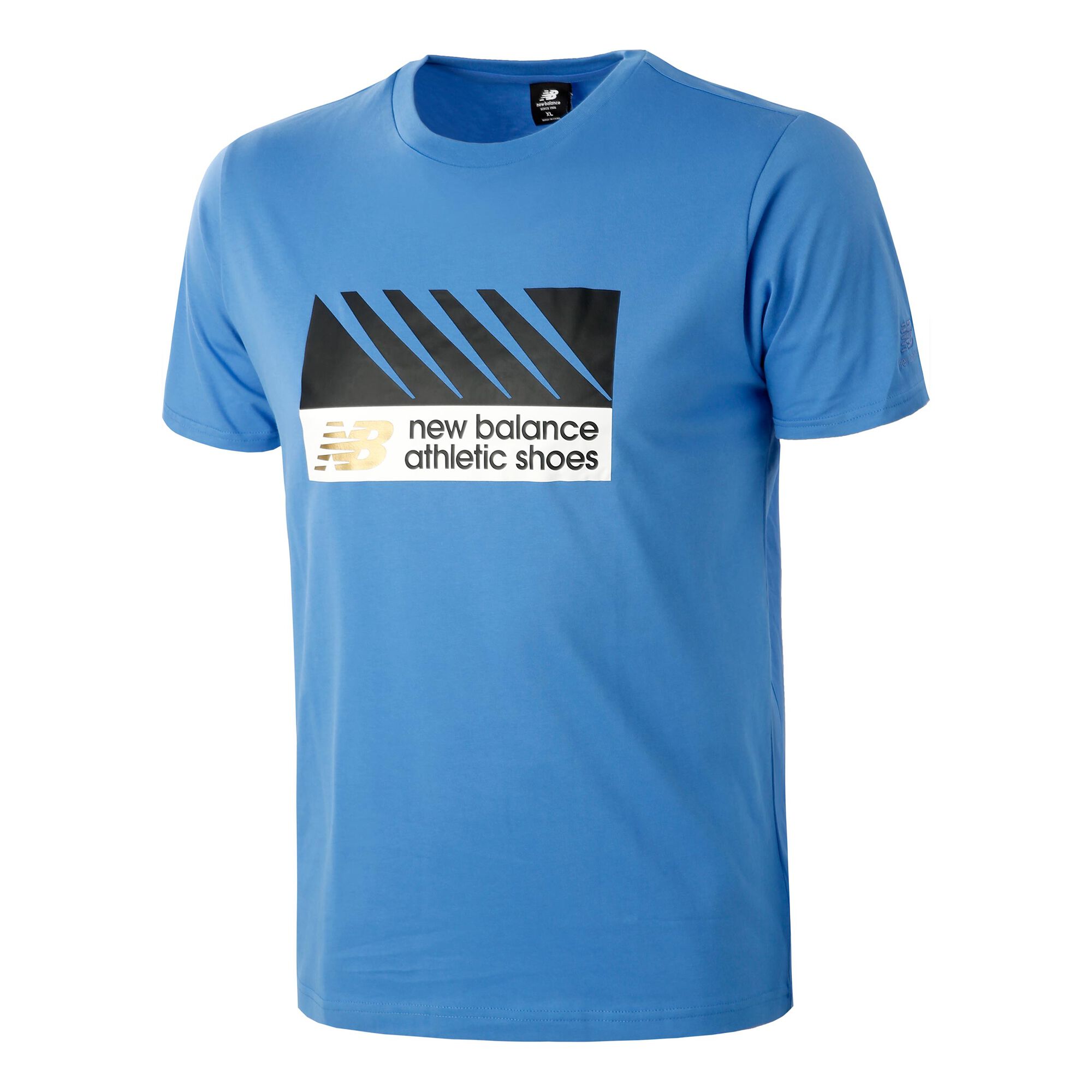 buy New Balance Athletics Village TShirt Men Blue, Multicoloured