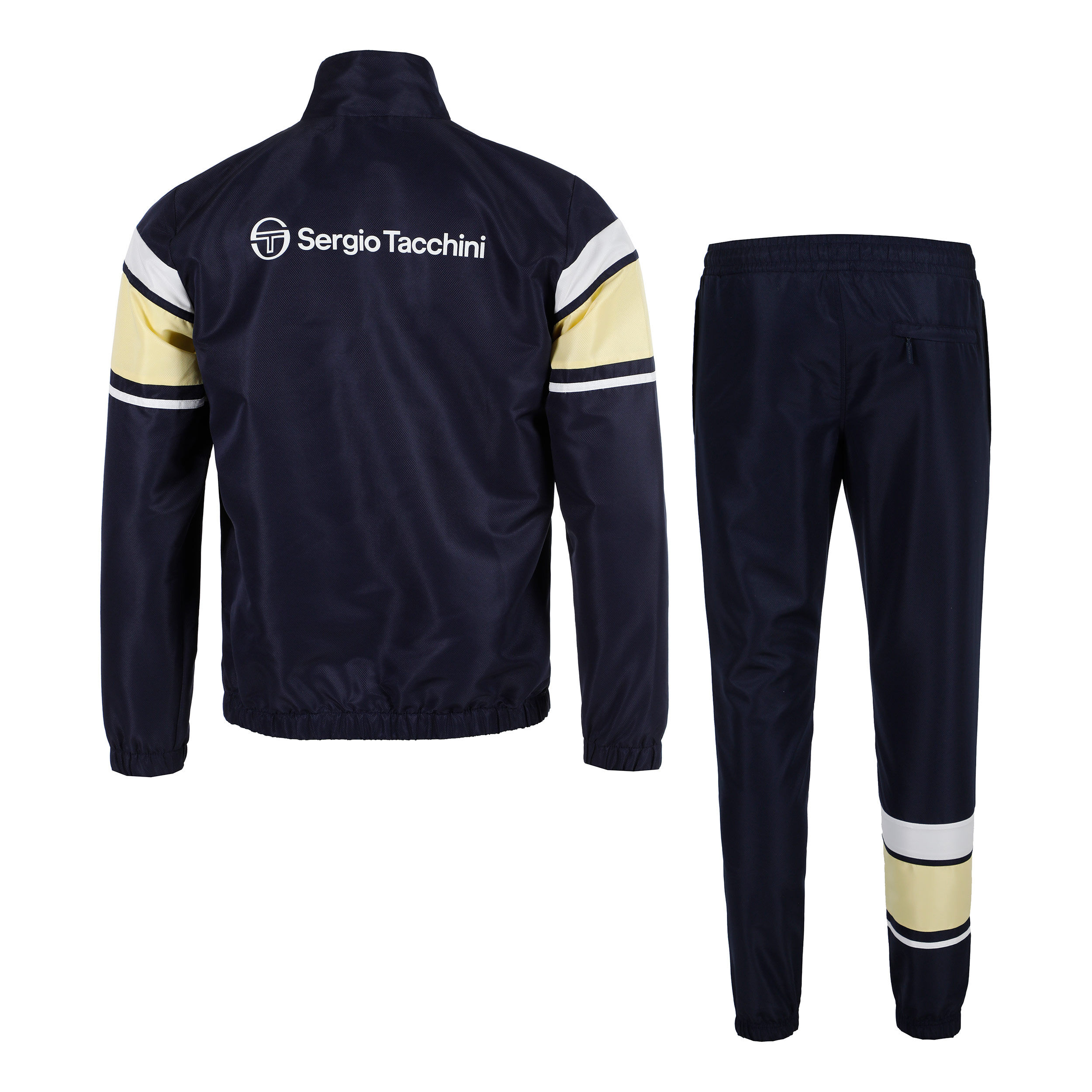 Sergio Tacchini Arpa Tracksuit Men Dark Blue | Tennis-Point