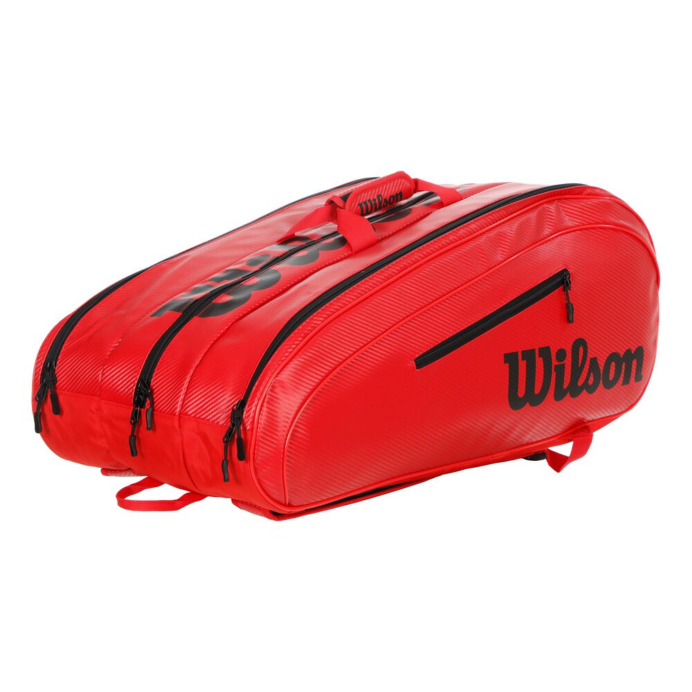 Wilson Tour Racket Bag 15 Pack red