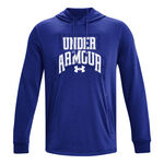 Under Armour Clothing Under Armour Rival Terry Graphic Hoody Men-Blue,White