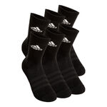 adidas Clothing adidas Crew Sportswear Ankle Sports Socks 6 Pack-Black,White