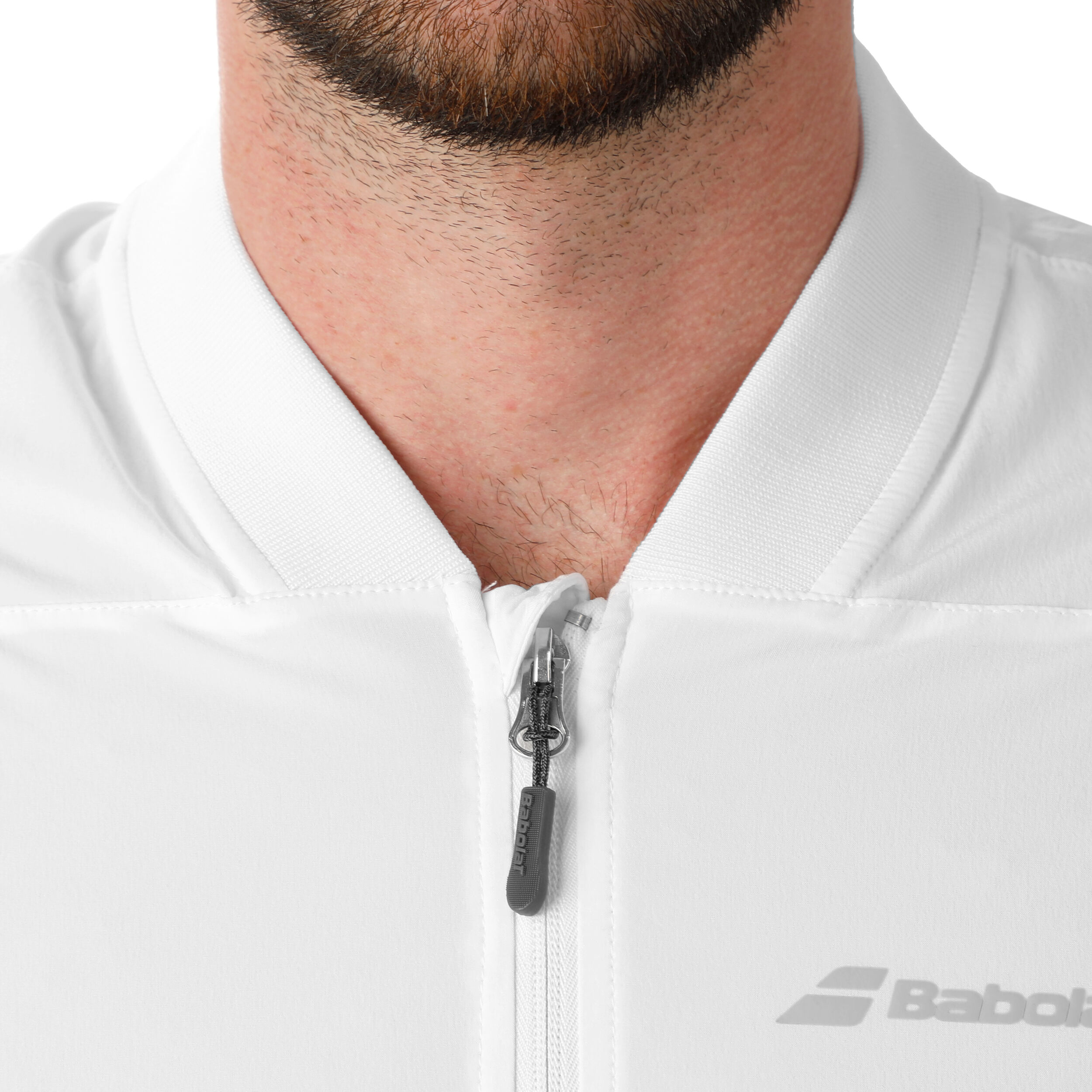 Men's white bomber jacket store
