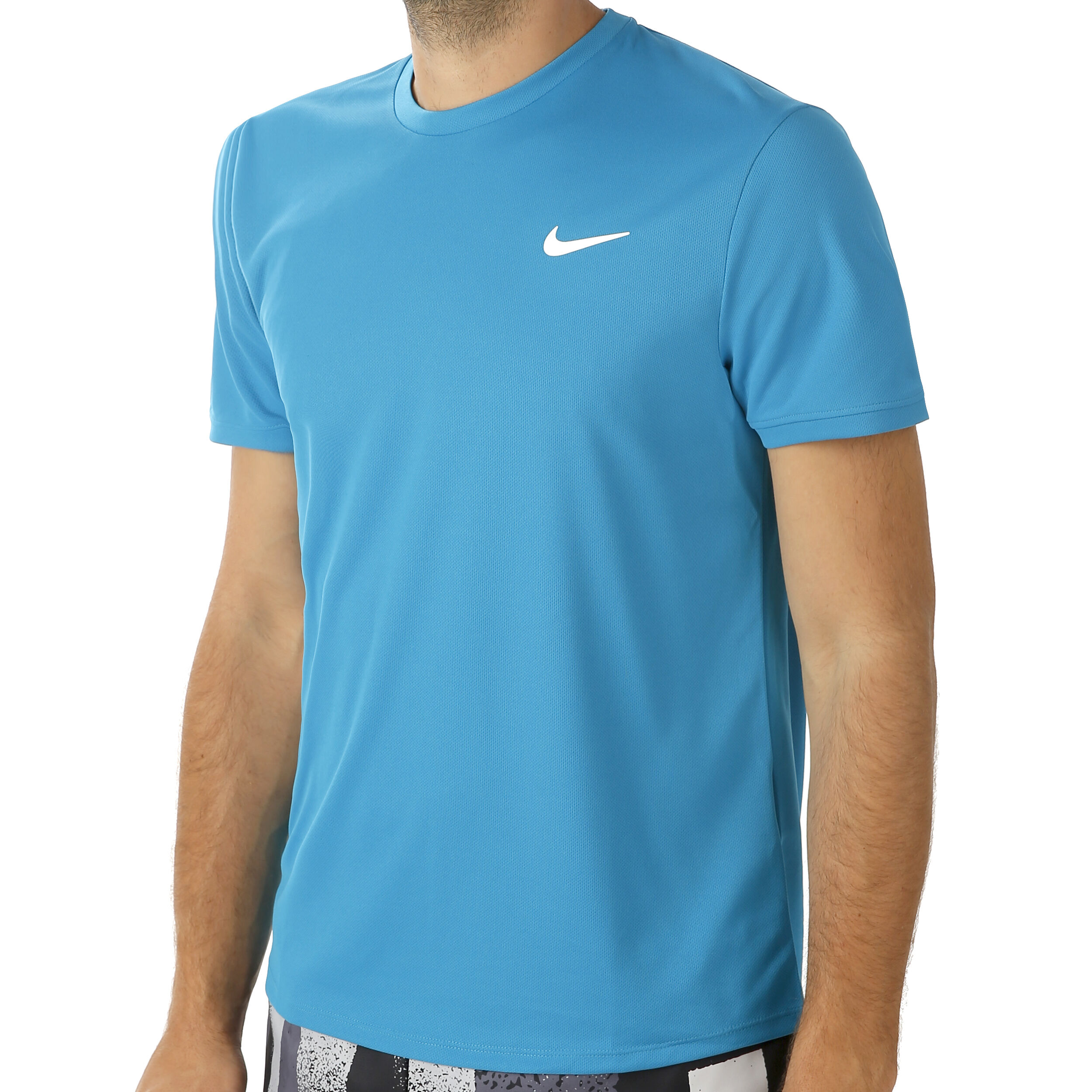 Buy Nike Court Dri Fit T Shirt Men Turquoise White online Tennis Point UK