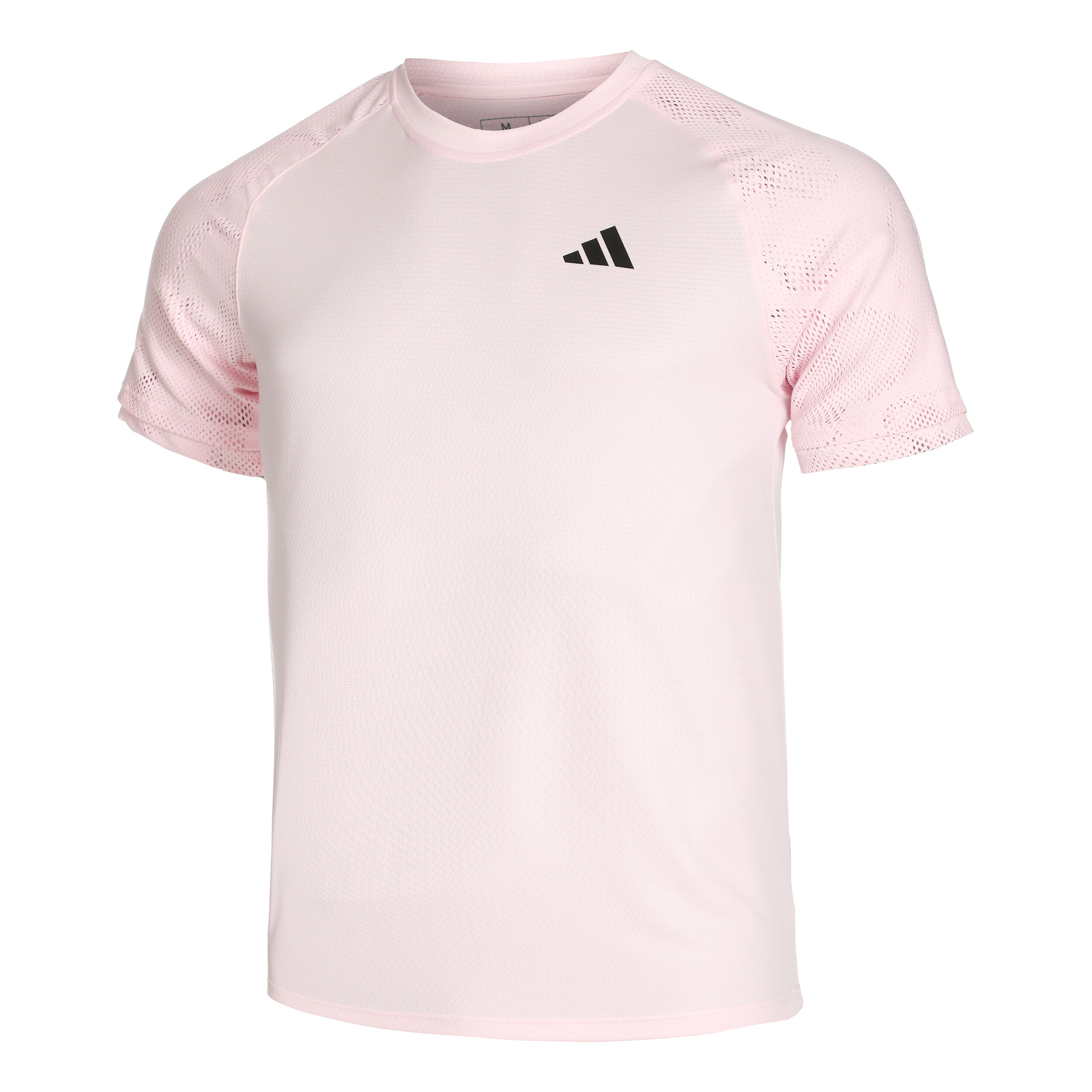 Pink adidas t shirt mens discount
