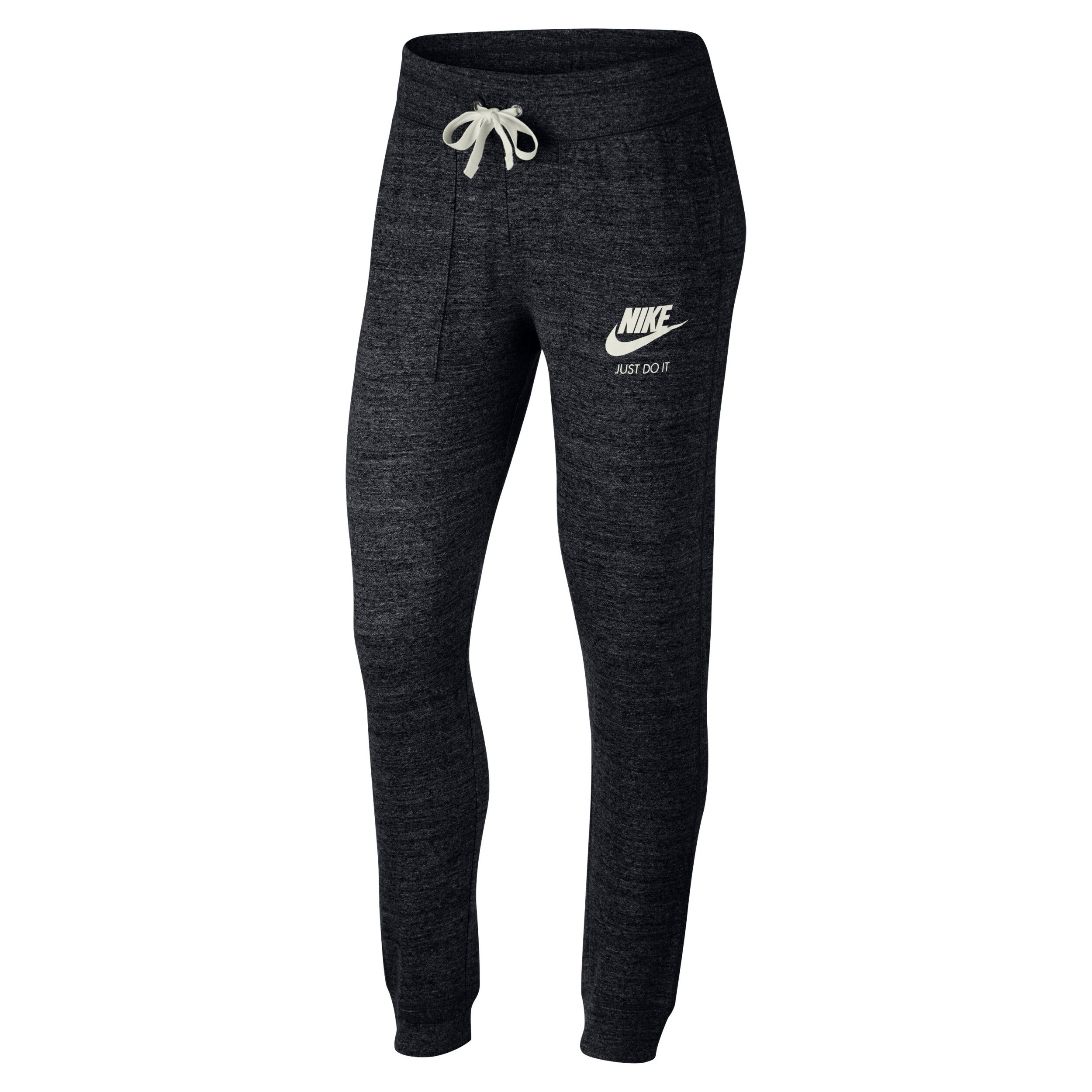Sportswear Gym Vintage Training Pants Women Black White