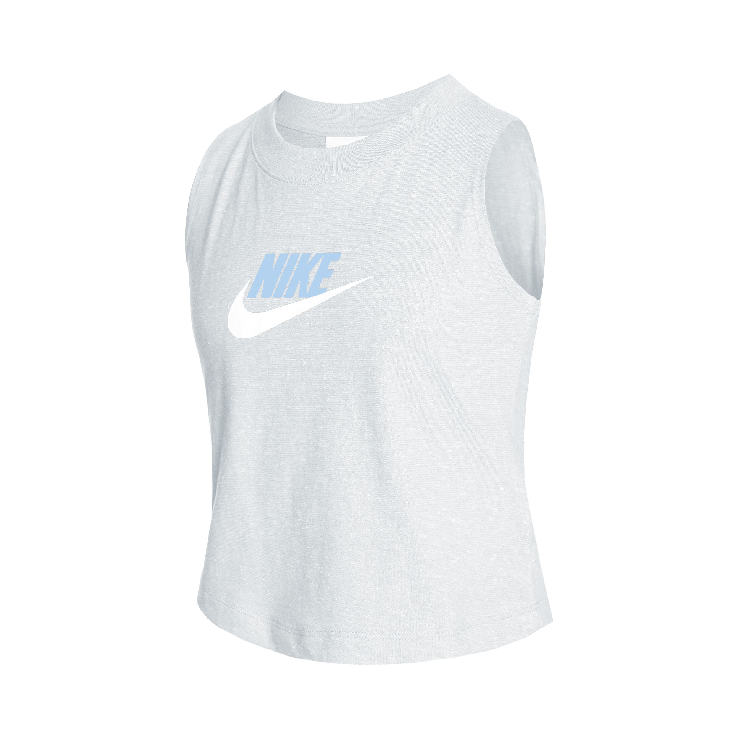 White nike shop tank top