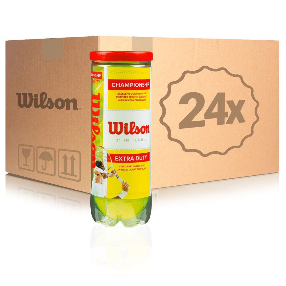 Wilson 24x 3 Ball Tube championship in a box