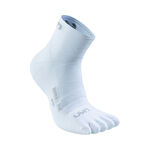 UYN Clothing UYN Runner'S Five Low Cut Running Socks Men-White