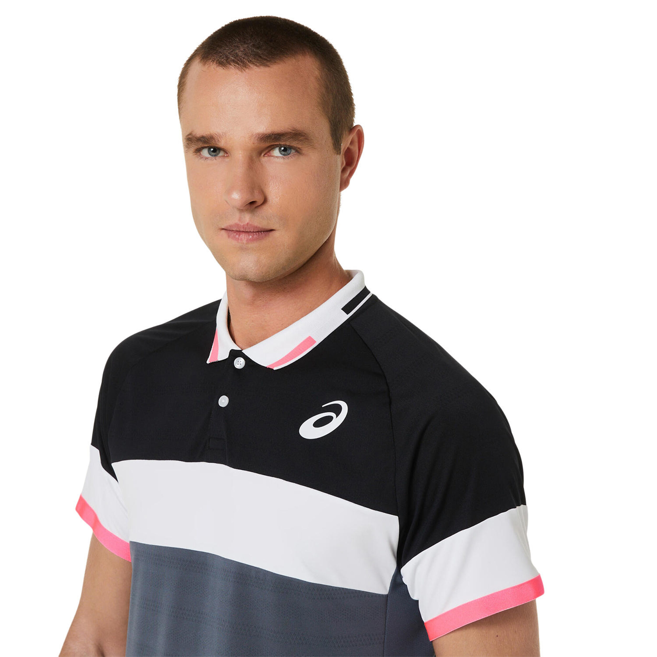 Buy ASICS Match Polo Men Black Red online Tennis Point UK