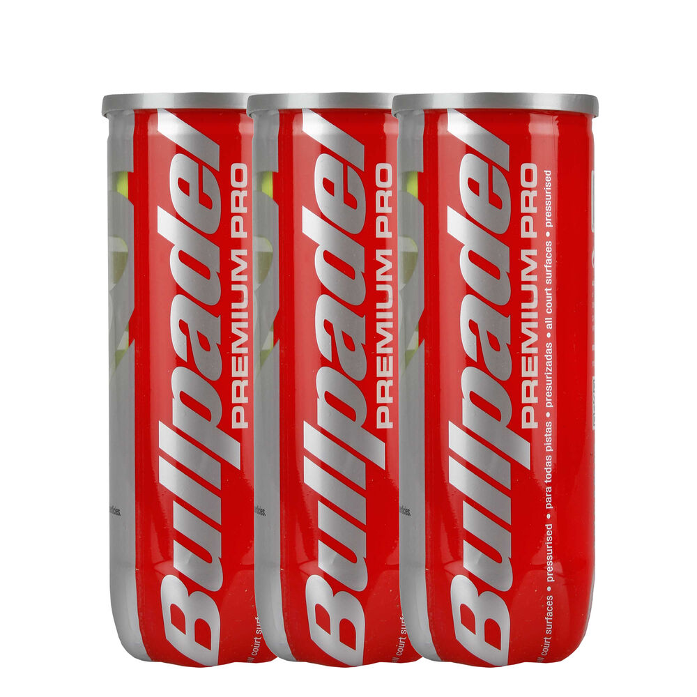 Bullpadel Premium Pro 3x Ball 3 Tube