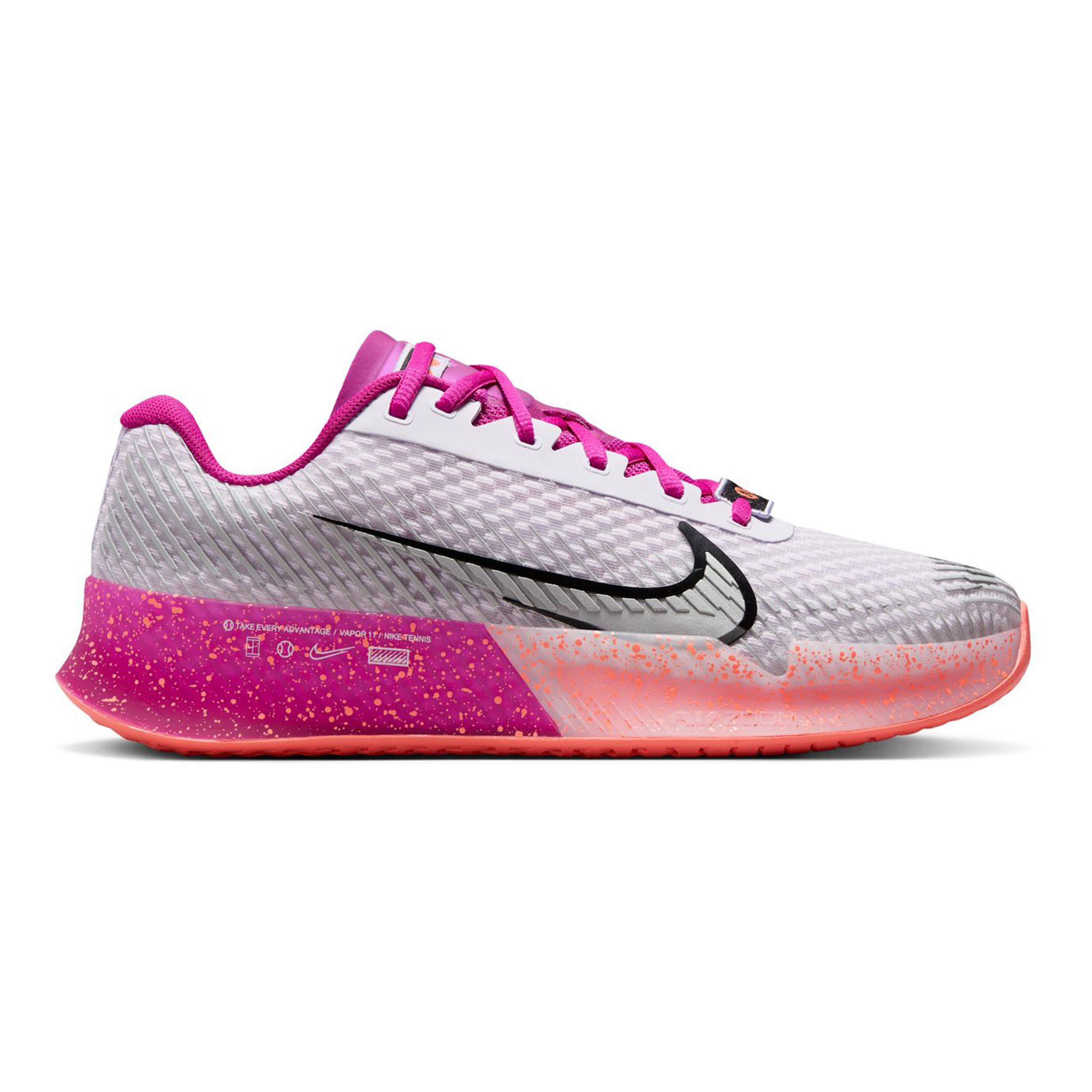 Air Zoom Vapor 11 Premium All Court Shoe Women White Pink