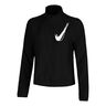 Swoosh Running Jacket Women-Black
