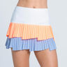 Fly Pleated 13in Skirt Women-Light Blue,Apricot