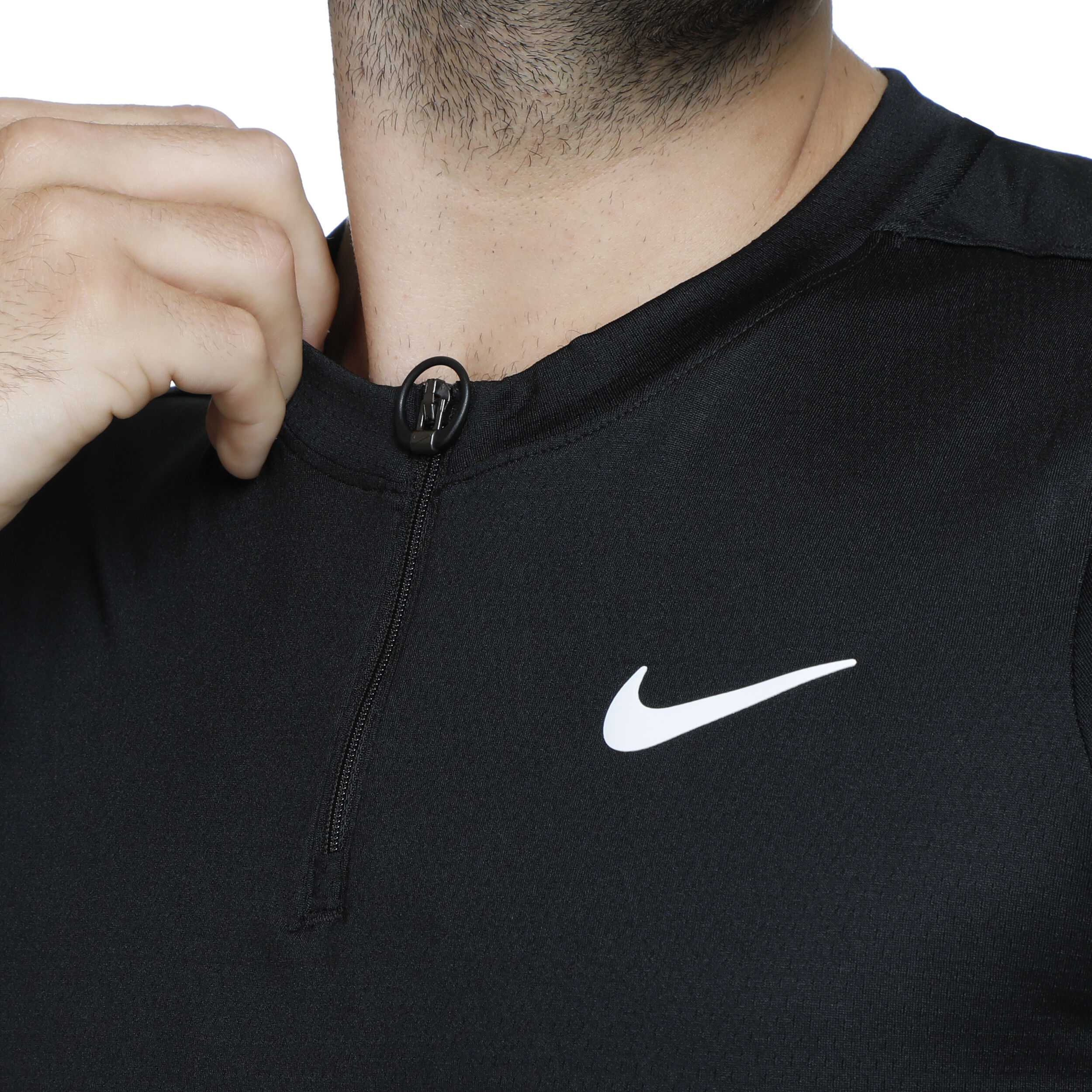 Black nike polo online