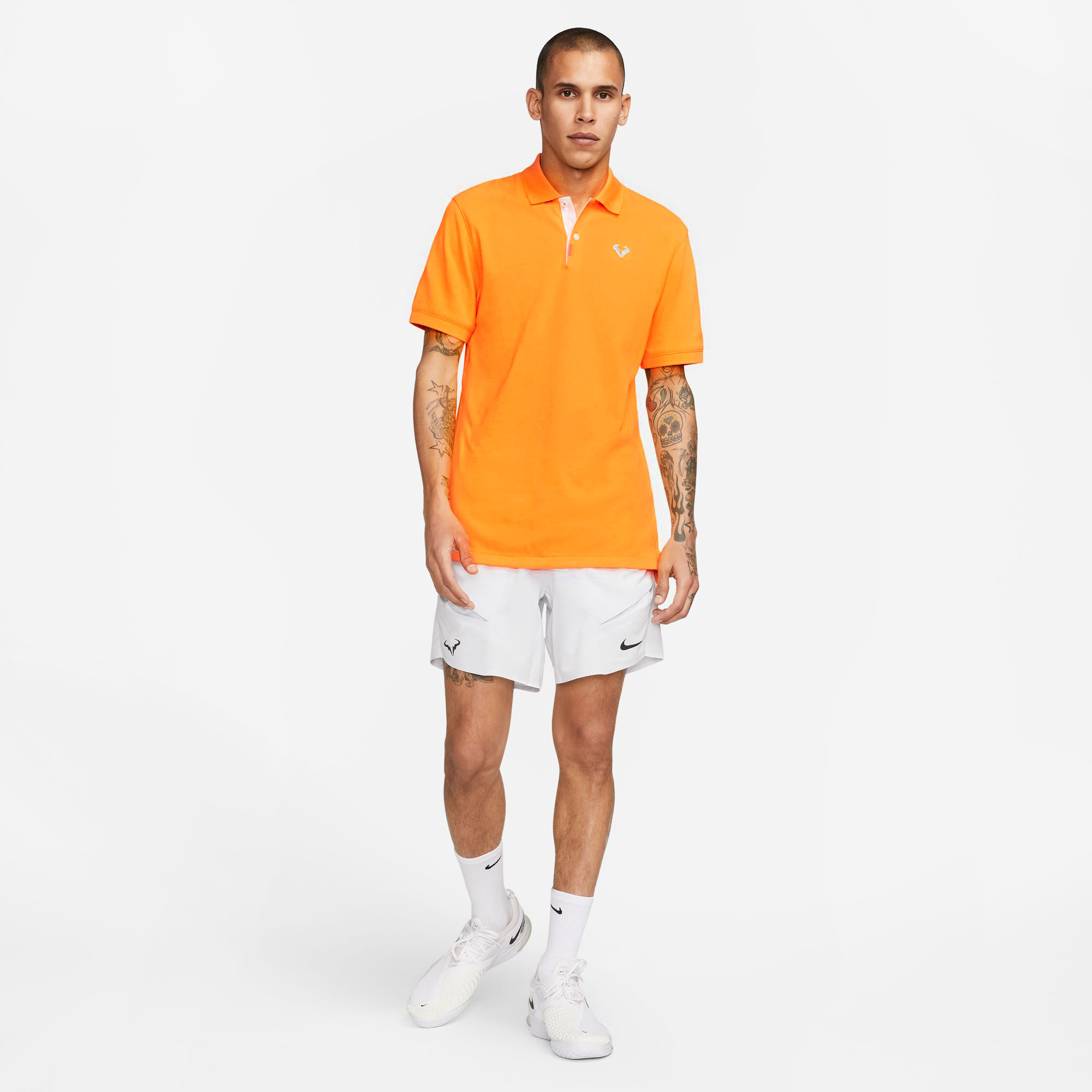 Nike on sale orange polo