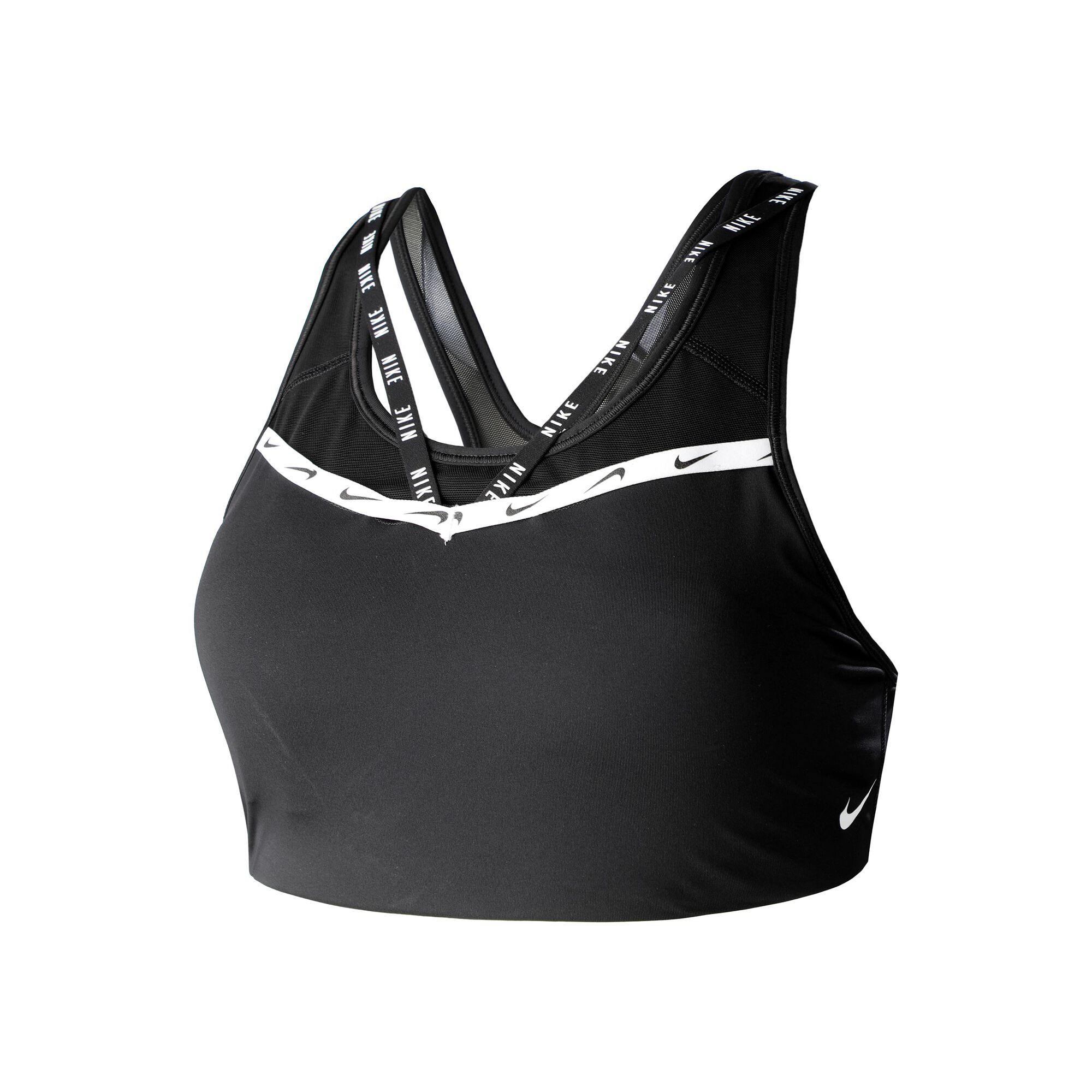 Buy Nike Dri-Fit Swoosh Strappy Logo Sports Bras Women Black, White online