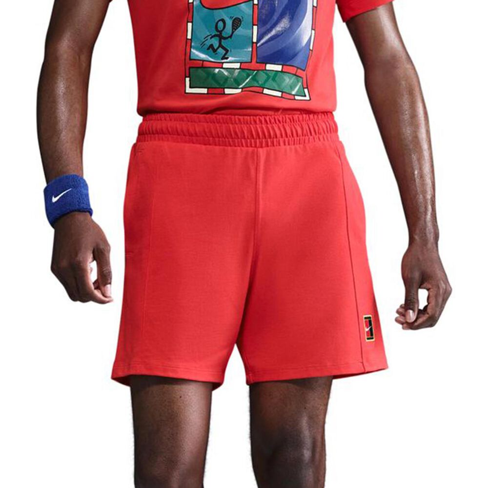 Nike Court Dri-FIT Heritage Shorts Men red