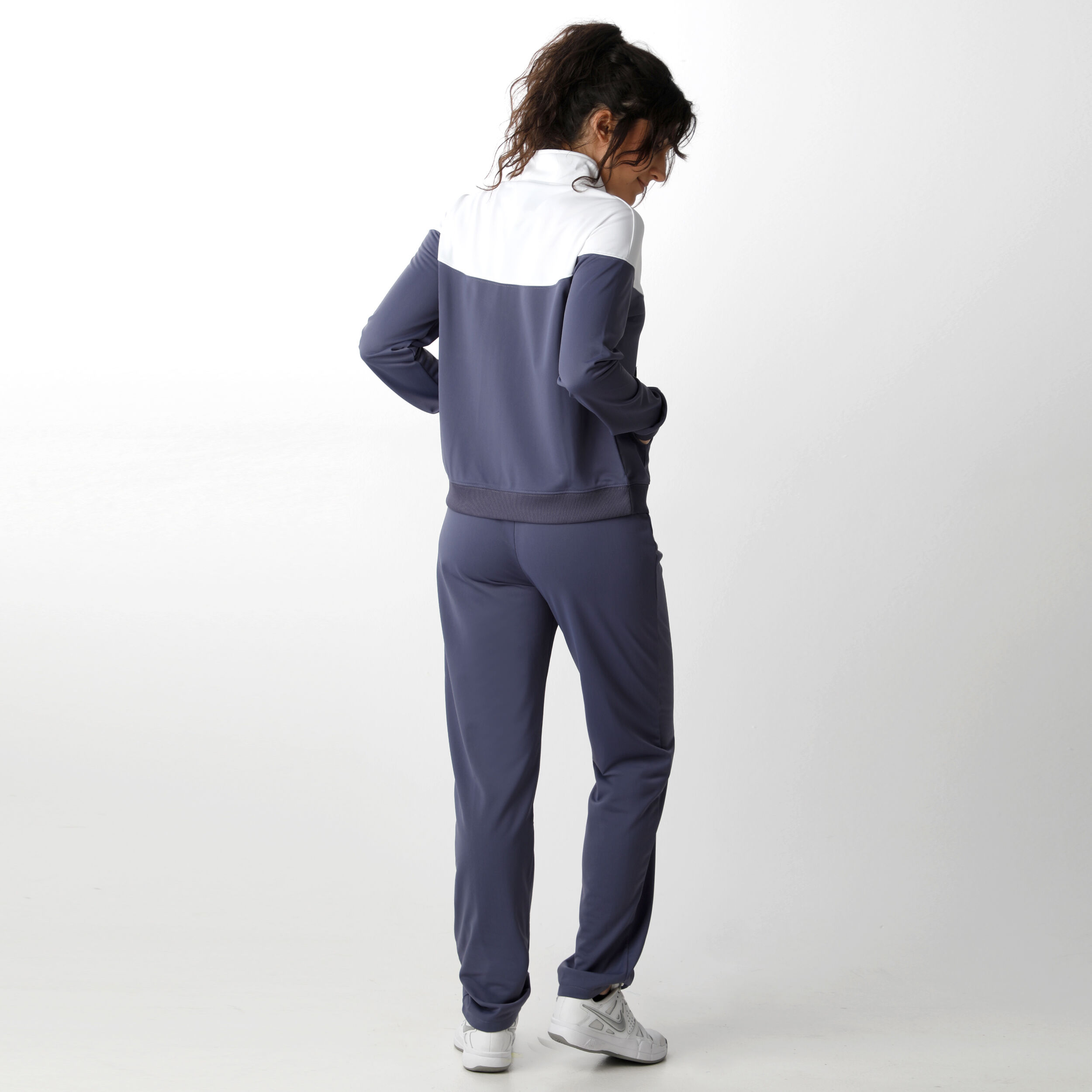 Womens navy nike discount tracksuit
