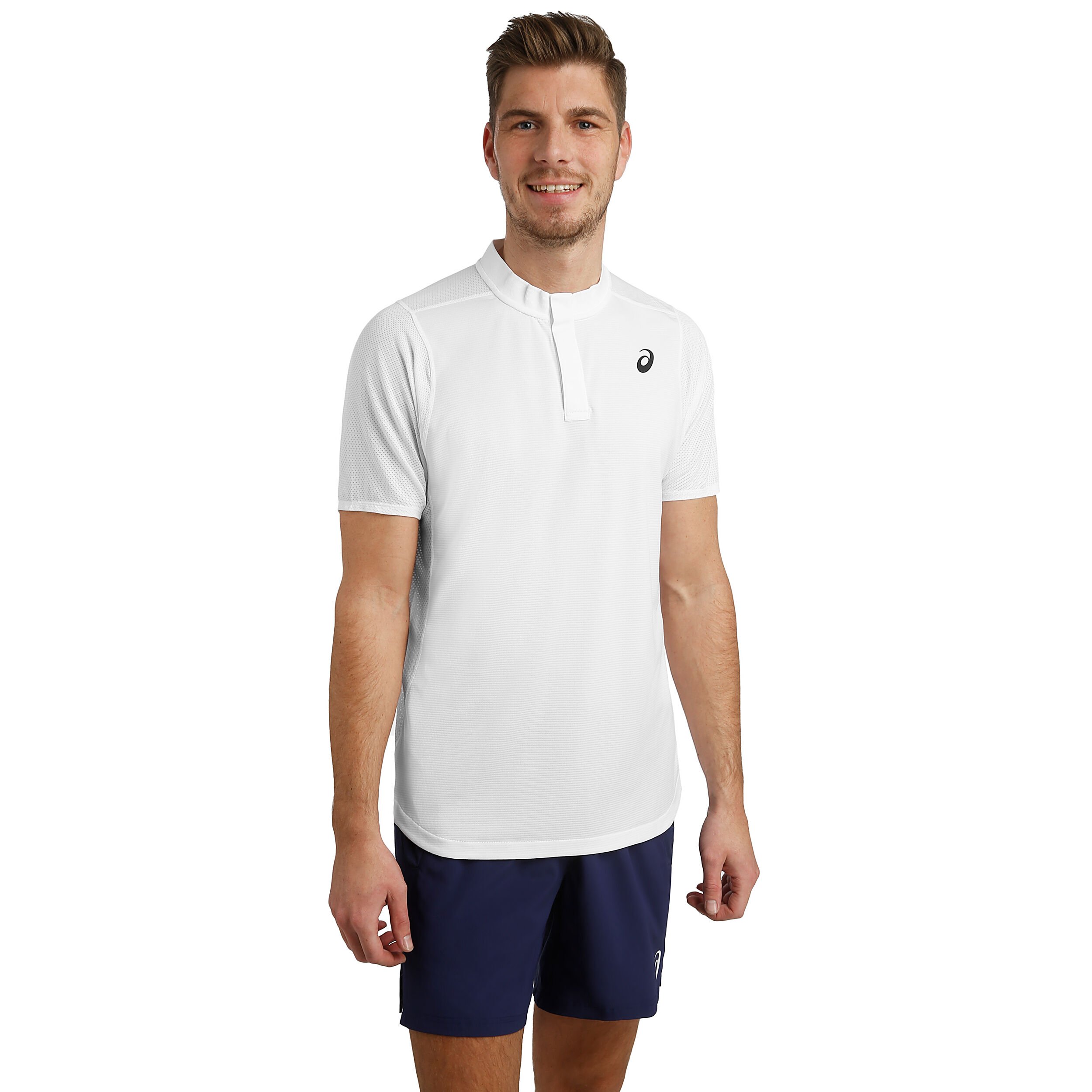 Buy ASICS Gel Cool Polo Men White Black online Tennis Point UK