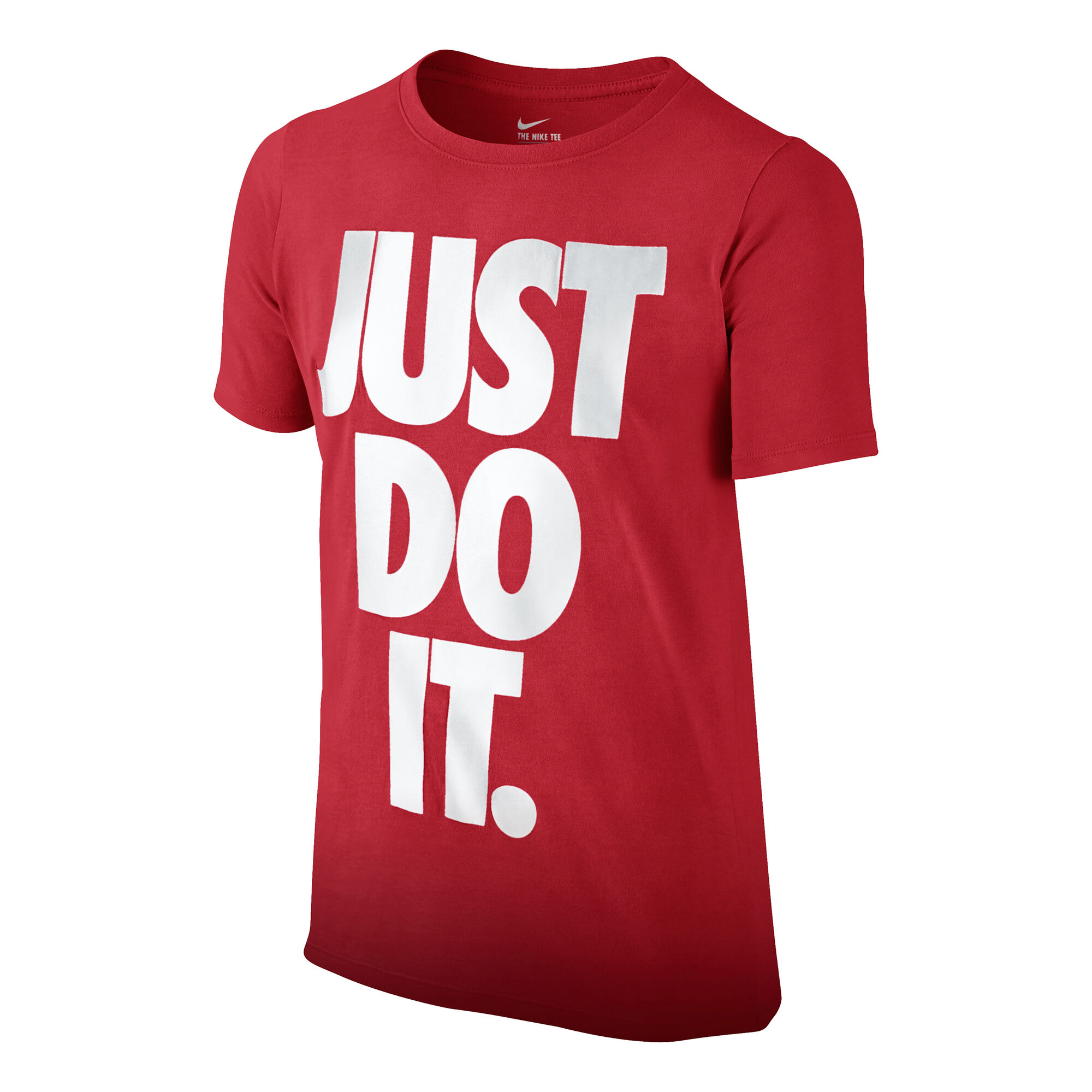 Buy Nike Just Do It T Shirt Boys Red White Online Tennis Point