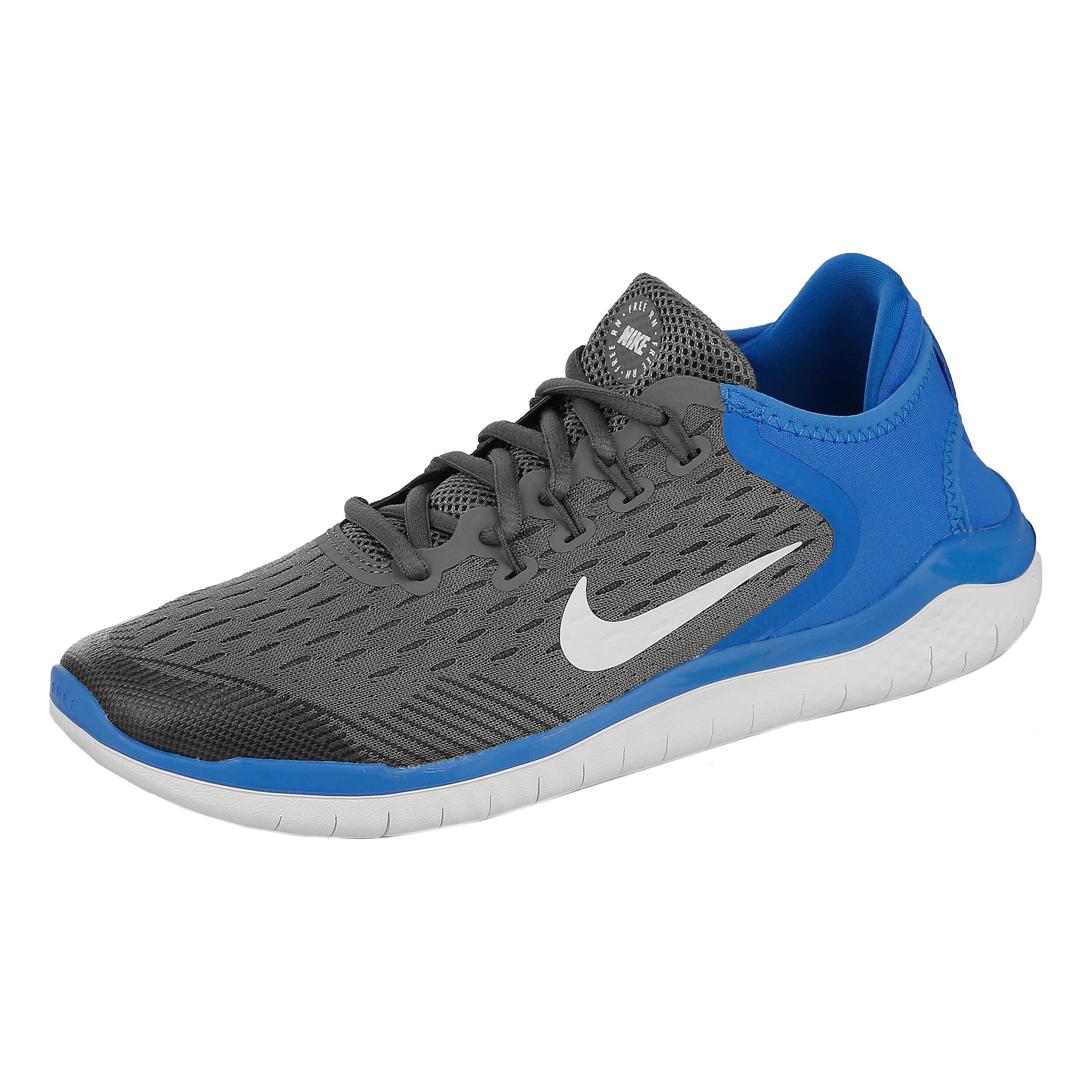 Buy Nike Free Run 2018 Fitness Shoe Kids Grey Blue online Tennis Point UK