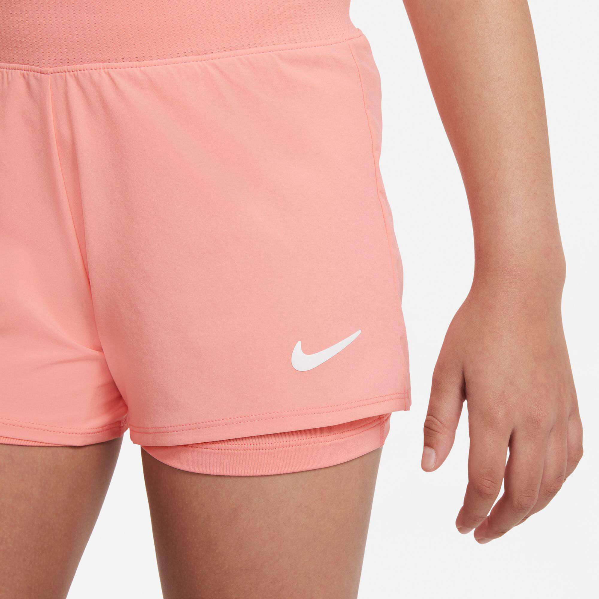 Buy Nike Court Victory Dri Fit Shorts Girls Coral Online Tennis Point