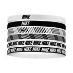 Nike Clothing Nike Nike Flex Classic Printed Hair Band 6 Pack-White,Black