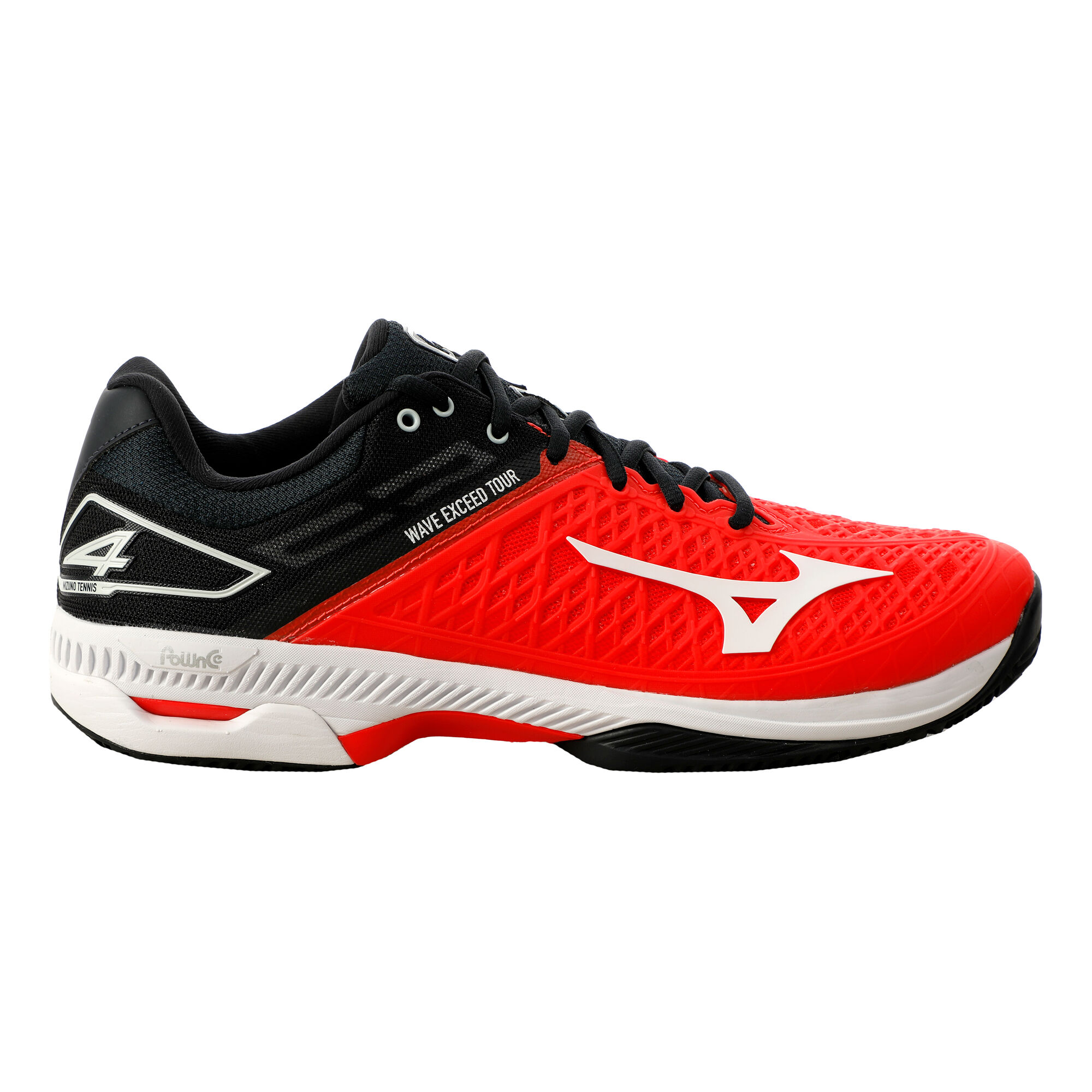 Buy Mizuno Wave Exceed Tour 4 CC Clay Court Shoe Men Red Black online