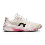 On Tennis shoes On THE ROGER Pro Fire  AC All court shoe Women-white, pink