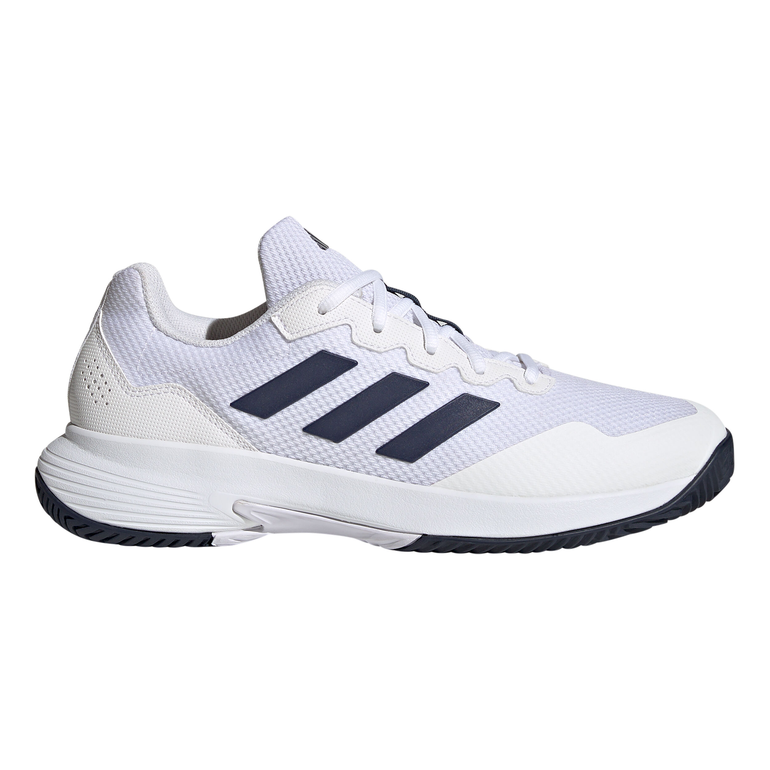 Buy adidas Gamecourt 2 All Court Shoe Men White Dark Blue online Tennis Point UK
