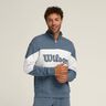 M Parkside Half-Zip Slate Blue