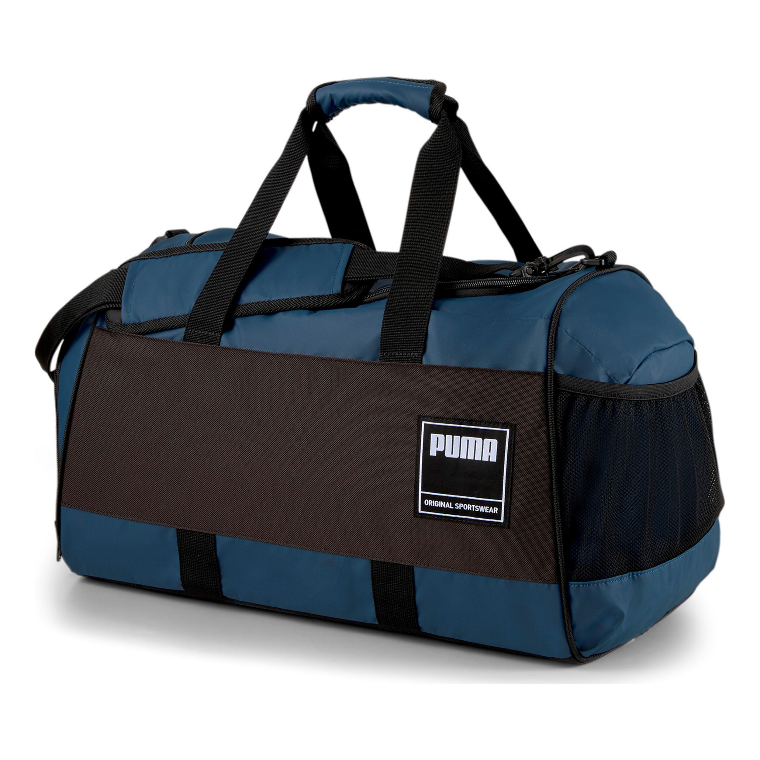 Puma gym duffle bag m hot sale