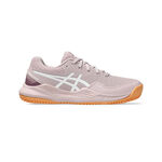 ASICS Tennis shoes ASICS Gel-Resolution 9 GS Clay court shoe Kids - beige, white