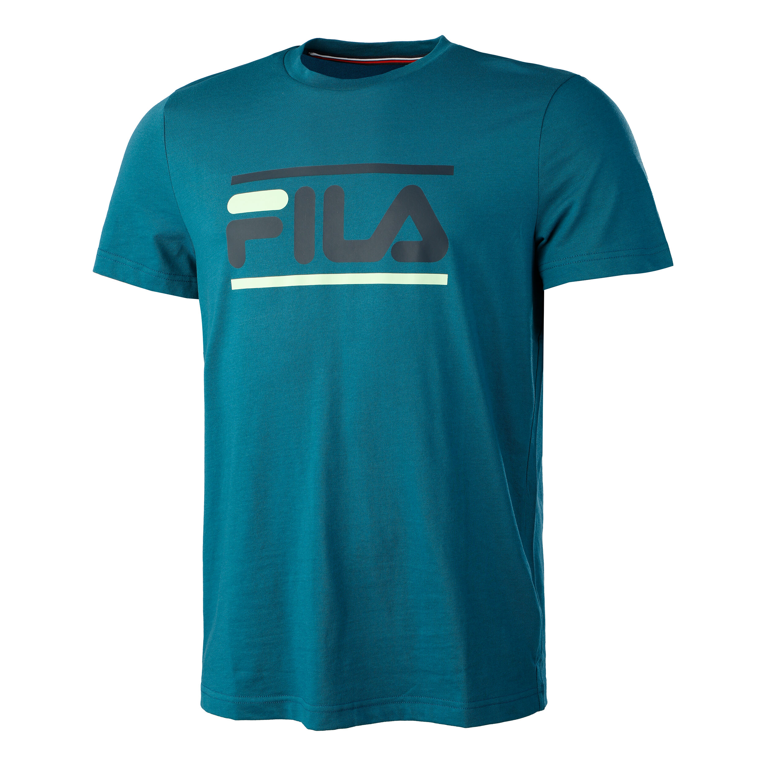Turquoise store fila shirt