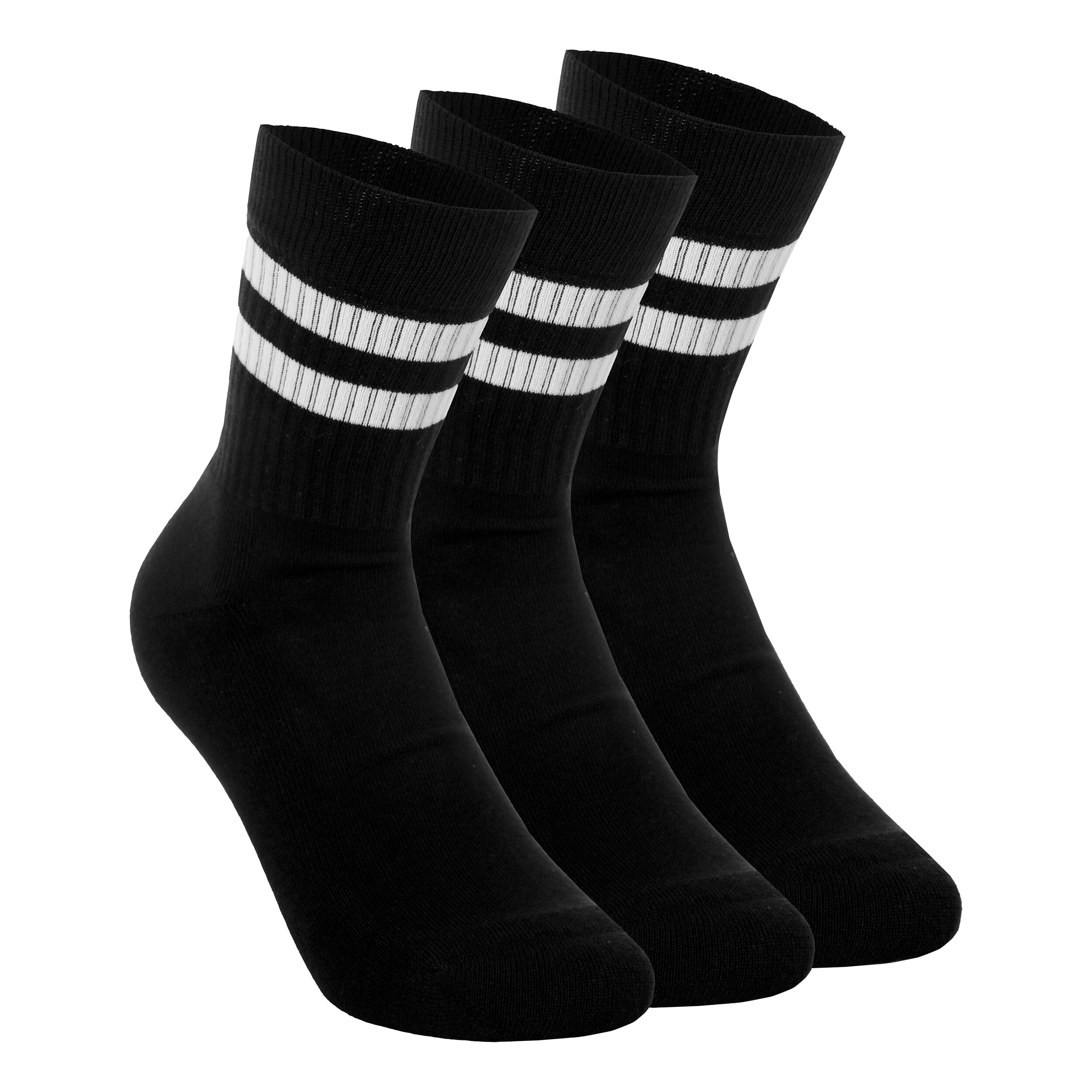 Core Crew Sports Socks 3 Pack Men Black